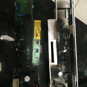 The Appliance Technician - Frigidaire with a dual digital control burned out, was able to make a successful repair. - Appliances & Repair Near Me - Mandeville, Louisiana