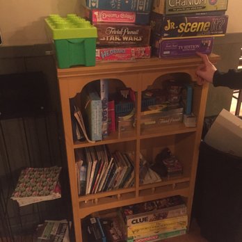 Shakopee Brewhall - Board game shelf...decent games.. - Breweries Near Me - Shakopee, Minnesota