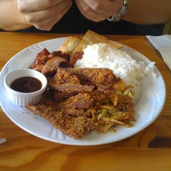 Back Home In Lahaina - BBQ chicken and Beef Katsu - Hawaiian Near Me - Carson, California
