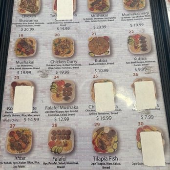 Ishtar Market and Restaurant - Current Menu - page 2 - Middle Eastern Near Me - Boise, Idaho