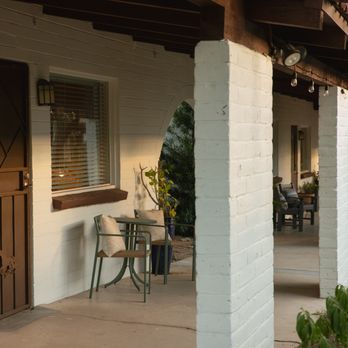 The Oasis at Cat Mountain - The entrance to The Casitas which faces a shared desert courtyard - Hotels Near Me - Tucson, Arizona The Oasis at Cat Mountain - The entrance to The Casitas which faces a shared desert courtyard - Hotels Near Me - Tucson, Arizona