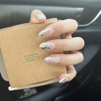Crystal Nails - Acrylic Refill + Gel + design - Nail Salons Near Me - Austin, Texas