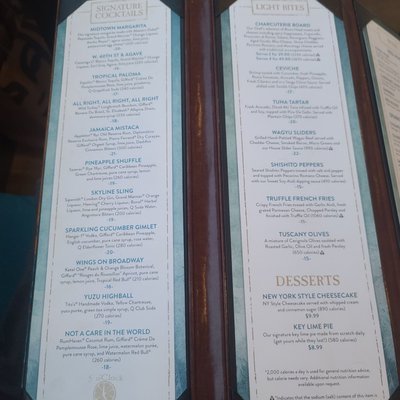Menu photo 5 5 o'Clock Somewhere Bar - Times Square New York, NY