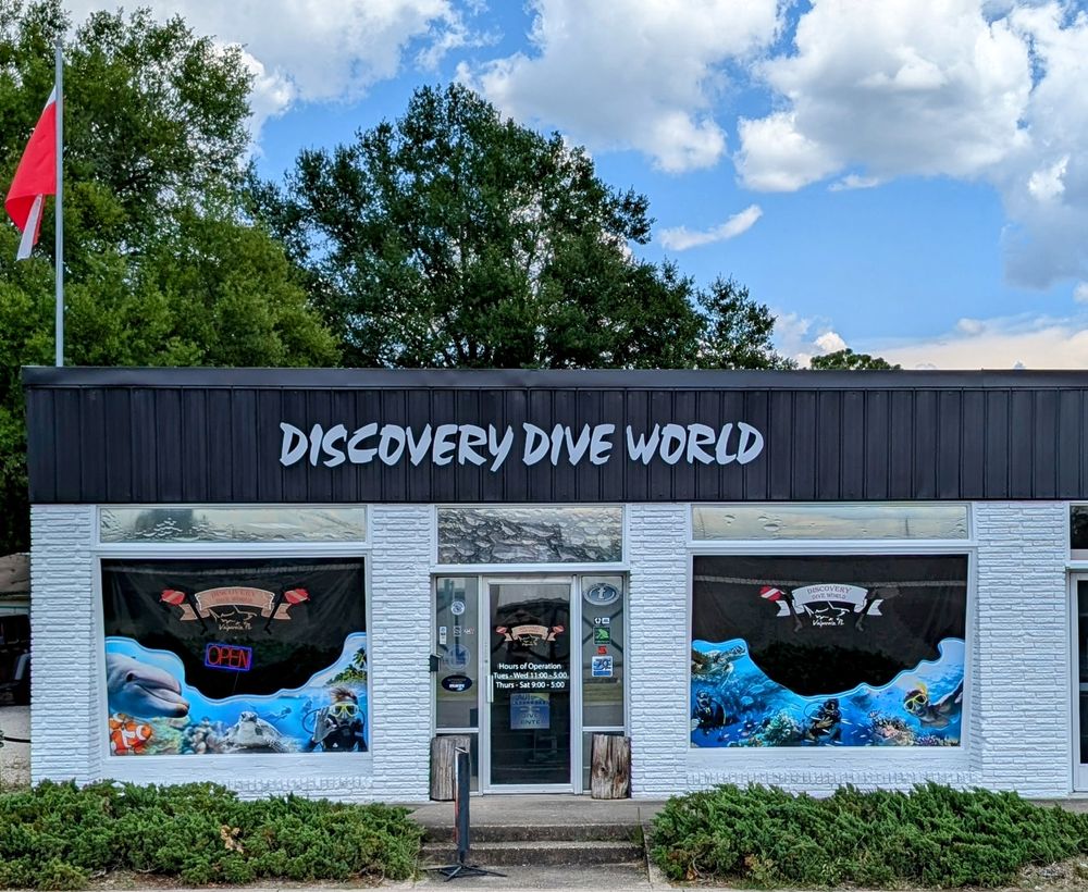 Discovery Dive World Logo