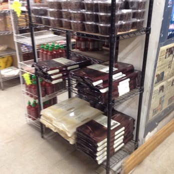 Guercio & Sons - A whole rack of chocolate, I got the little chocolate chips here for cannolis. - Grocery Near Me - Buffalo, New York