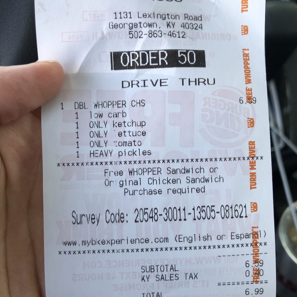 Burger King - Low carb burger - Burgers Near Me - Georgetown, Kentucky Burger King - Low carb burger - Burgers Near Me - Georgetown, Kentucky