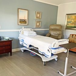 Tidewell Hospice - Typical bedroom as they are called