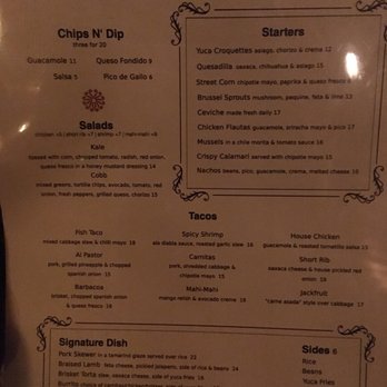 Conmigo - Menu - Cocktail Bars Near Me - New York, New York