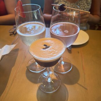 Murphy's - Espresso martini, strawberry mimosa, blueberry mimosa - American Near Me - Atlanta, Georgia