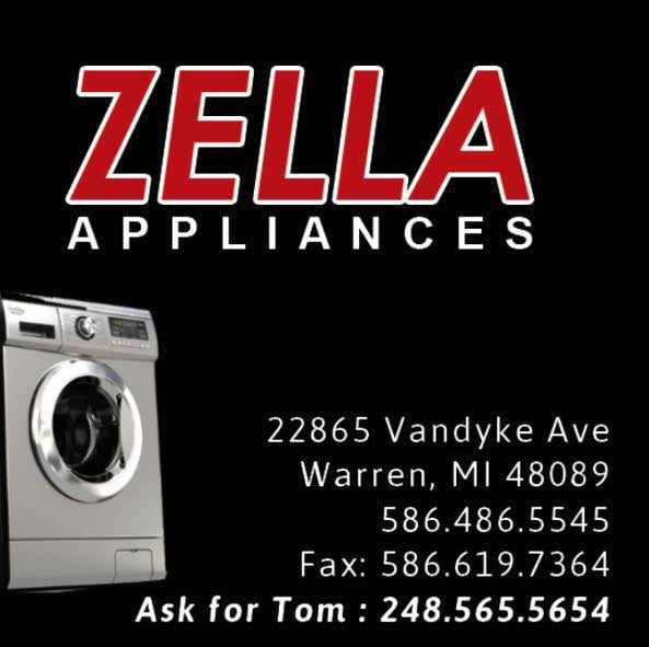 ZELLA APPLIANCES Updated July 2024 22865 Vandyke Ave, Warren, Michigan Appliances & Repair