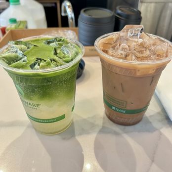 Hood Famous - Iced matcha lillikoi and Jaipur chai - Cafes Near Me - Seattle, Washington Hood Famous - Iced matcha lillikoi and Jaipur chai - Cafes Near Me - Seattle, Washington