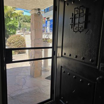 All City Sliding Doors - Looking outside from the inside, clear and looks like a regular screen. - Door Sales/Installation Near Me - El Monte, California
