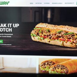 Here's the advertised sandwich.