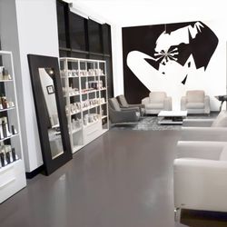 Updated Lobby and Retail Area at Mark Christopher Salon.