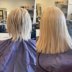 Sunshine Hair Design - Extension before & after