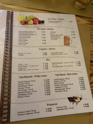 Menu photo 1 La Taverna Rome, RM Menu photo 1 La Taverna Rome, RM