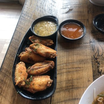 Soup Shop - Parmesan garlic and mango habanero wings. - Vietnamese Near Me - South Gate, California Soup Shop - Parmesan garlic and mango habanero wings. - Vietnamese Near Me - South Gate, California