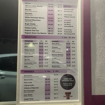 Ooo La Lattes - Updated prices Aug 2021 - Coffee & Tea Near Me - Lubbock, Texas