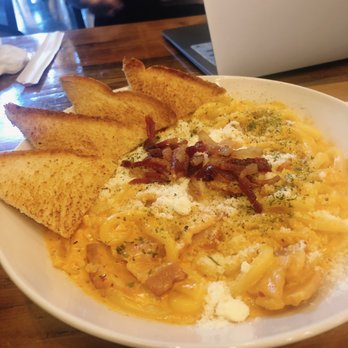 Cafe HwaSan - Kimchi Bacon Creamy Udon - Korean Near Me - Plano, Texas