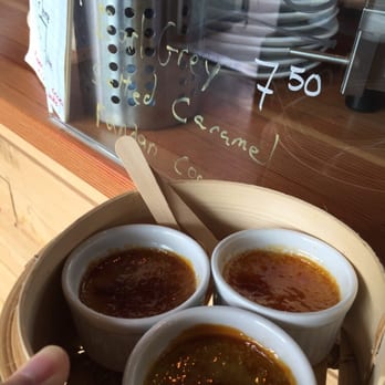 Crackle Creme - Flight of 3: Earl Grey, Caramel and Pandan Coconut! - Desserts Near Me - Vancouver, British Columbia Crackle Creme - Flight of 3: Earl Grey, Caramel and Pandan Coconut! - Desserts Near Me - Vancouver, British Columbia