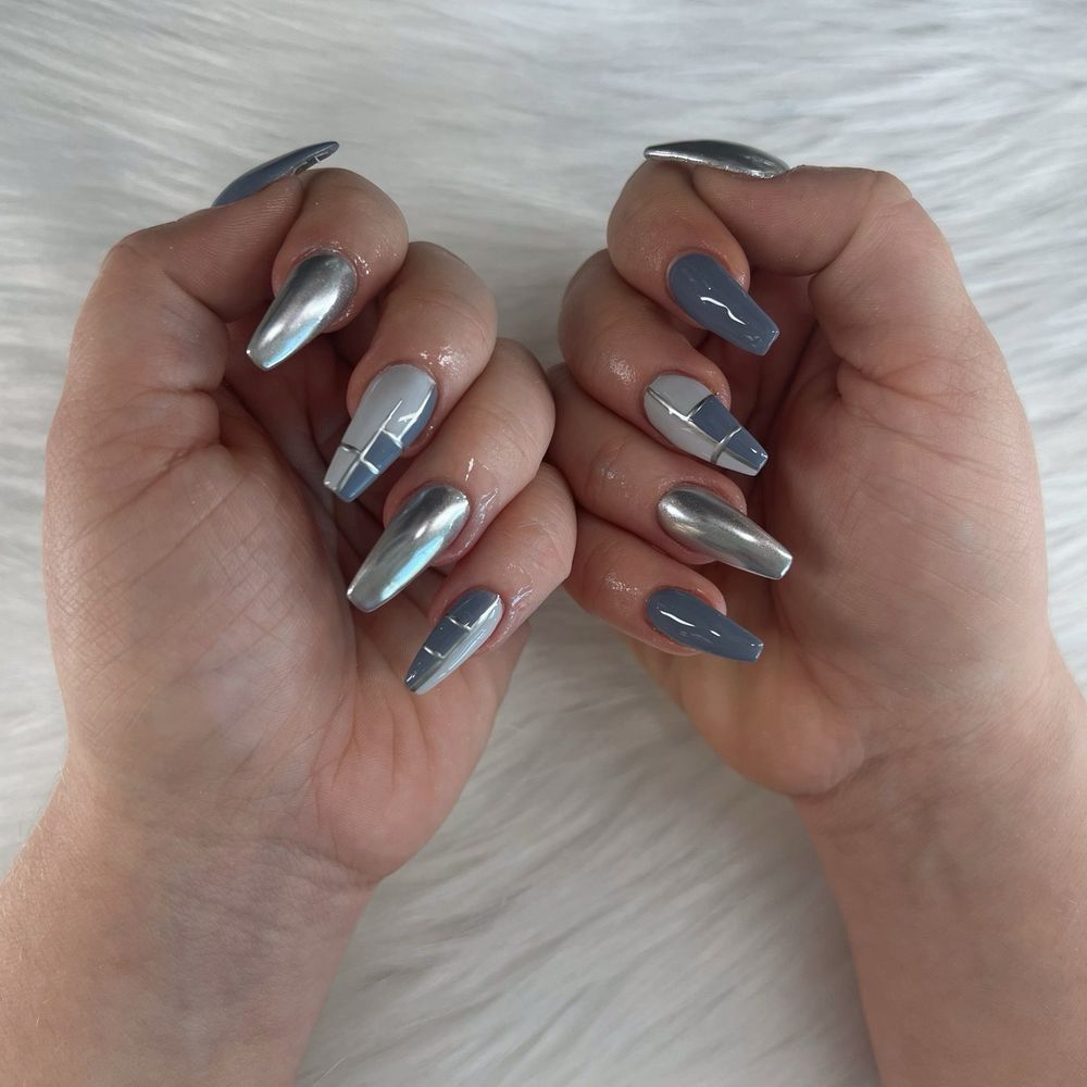 Nailsneedlove Studio II - Super cute design, great fill, took her time and loved it - Nail Salons Near Me - Long Beach, California Nailsneedlove Studio II - Super cute design, great fill, took her time and loved it - Nail Salons Near Me - Long Beach, California