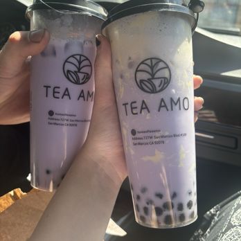 Tea Amo - Taro Milk Tea and Egg Pudding and Creme Brulee - Desserts Near Me - San Marcos, California