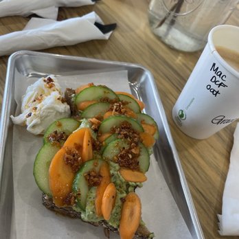 Collab Cafe - Pesto, avo, toast - Breakfast & Brunch Near Me - Kapaa, Hawaii