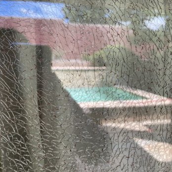 Dreamstyle Remodeling - Spiderweb crackling in outside pane. - General Contractors Near Me - Albuquerque, New Mexico