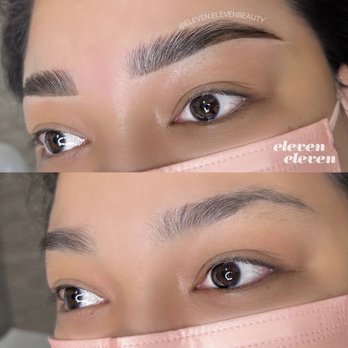 Eleven Eleven Beauty - Top picture is after the lamination and stain - Permanent Makeup Near Me - Redondo Beach, California Eleven Eleven Beauty - Top picture is after the lamination and stain - Permanent Makeup Near Me - Redondo Beach, California