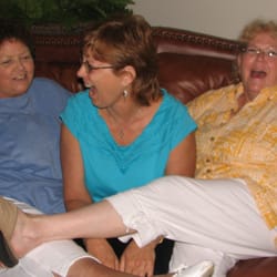 A Rendezvous Place Bed and Breakfast - Fun and friends that's what it's all about! (L to R) Peg Judy & Sheila.