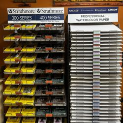 Casey’s Art Box - Sketchbooks, Watercolor  paper, canvas, and more.