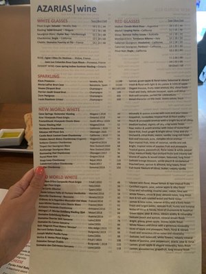 Menu photo 3 Azarias Toronto, ON Menu photo 3 Azarias Toronto, ON