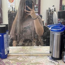 my hair after going to jackie my hair after going to jackie