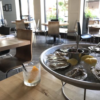 The Osprey - $1 Oysters (HH), Spiced Peach(?) cocktail, great view - Seafood Near Me - Orlando, Florida The Osprey - $1 Oysters (HH), Spiced Peach(?) cocktail, great view - Seafood Near Me - Orlando, Florida