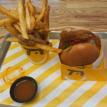 Starbird Chicken - House fries + chicken Parm + mango habanero - Chicken Shop Near Me - Pleasanton, California Starbird Chicken - House fries + chicken Parm + mango habanero - Chicken Shop Near Me - Pleasanton, California