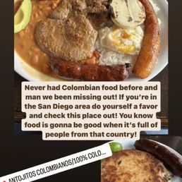 What a real Bandeja paisa should look like and taste like What a real Bandeja paisa should look like and taste like