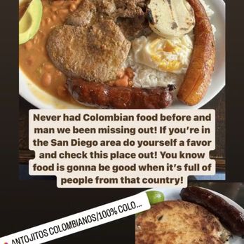 La Olla Colombiana - What a real Bandeja paisa should look like and taste like - Colombian Near Me - Brea, California La Olla Colombiana - What a real Bandeja paisa should look like and taste like - Colombian Near Me - Brea, California