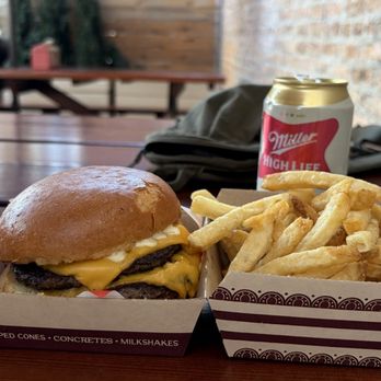 Small Cheval- Wicker Park - Signature Double Cheeseburger with fries! - Burgers Near Me - Chicago, Illinois Small Cheval- Wicker Park - Signature Double Cheeseburger with fries! - Burgers Near Me - Chicago, Illinois