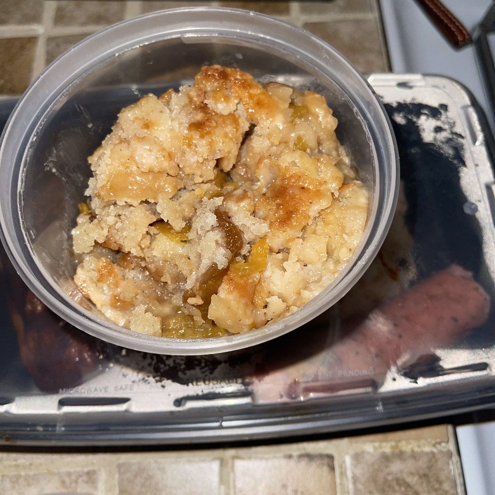 City Barbeque - Peach Cobbler - Barbeque Near Me - High Point, North Carolina City Barbeque - Peach Cobbler - Barbeque Near Me - High Point, North Carolina
