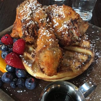 Mill House Brewing Company - Chicken & waffles entree - Breweries Near Me - Poughkeepsie, New York Mill House Brewing Company - Chicken & waffles entree - Breweries Near Me - Poughkeepsie, New York