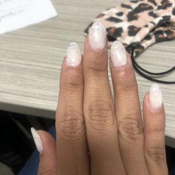 Image Nails And Skin Care - You can see through to the nail in some spots and the uneven thickness. - Skin Care Near Me - Bellevue, Washington Image Nails And Skin Care - You can see through to the nail in some spots and the uneven thickness. - Skin Care Near Me - Bellevue, Washington