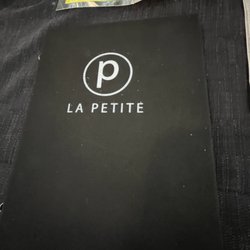 La Petite - Menu