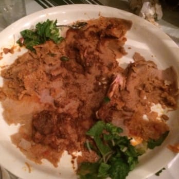 Abyssinia - We ate it ALL!! So delicious  nomnomnom - Ethiopian Near Me - Philadelphia, Pennsylvania
