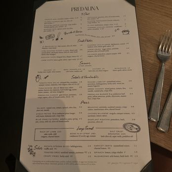 Predalina - Dinner Menu - Mediterranean Near Me - Tampa, Florida Predalina - Dinner Menu - Mediterranean Near Me - Tampa, Florida