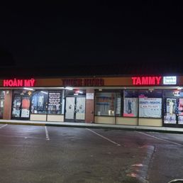 Address, taken 10:30 PM on a sunday