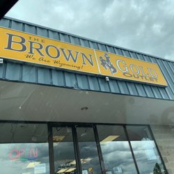 Brown and Gold Outlet