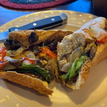 Refocused Vegan - Portobello mushroom cheesesteak - Vegan Near Me - Baltimore, Maryland Refocused Vegan - Portobello mushroom cheesesteak - Vegan Near Me - Baltimore, Maryland