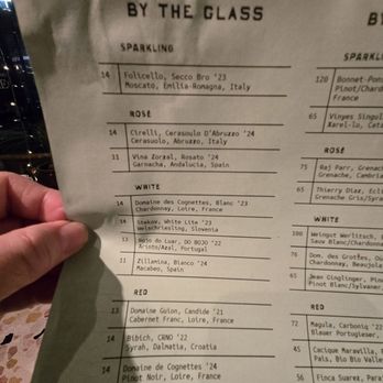 Love Song - Menu 3.26 - Wine Bars Near Me - Virginia Beach, Virginia