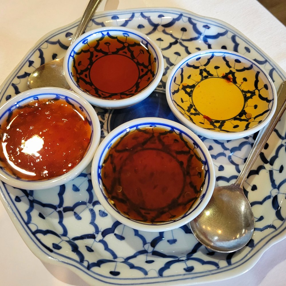 Siri Thai II - Dipping sauces for sample platter - Thai Near Me - Palatine, Illinois