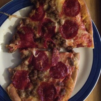 Madison's Pizza - Sausage and Pepperoni cheese pizza. - Pizza Near Me - Albany, New York
